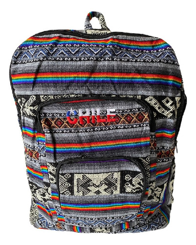 Mochila De Tela Aguayo Andino Artesanal Etnica