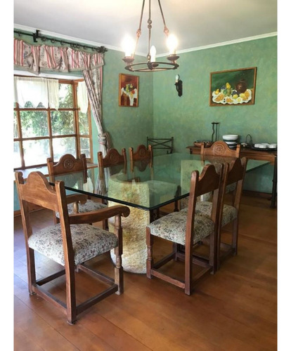 Casa Estilo Colonial En Condominio Los Ciruelos, Lo Pinto, C