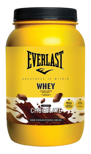 Whey Protein 3w Chocolate 900g Everlast 