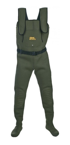 Waders De Pesca Neoprene Waterdog 4mm Reforzado Con Bolso