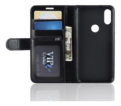 Funda Libro Wallet Flip Cuero Xiaomi Redmi Note 7