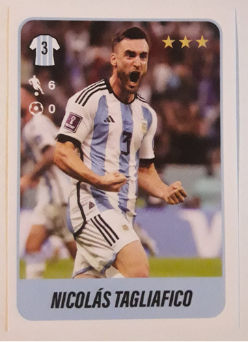 Figuritas Fútbol Argentino 2023 Nicolás Tagliafico #492 