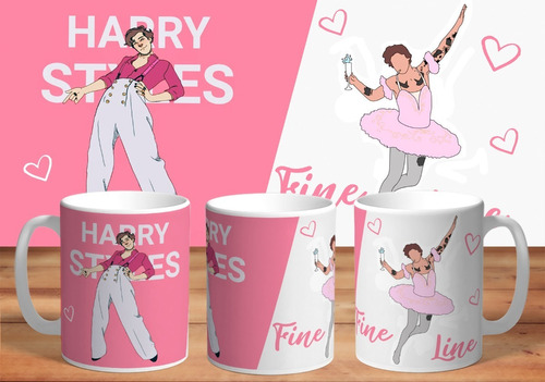 Taza Harry Styles - One Direction De Cerámica