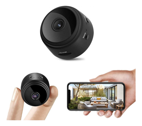 Mini Cámara A9 1080p Hd Ip App Control En Tiempo Real Wifi