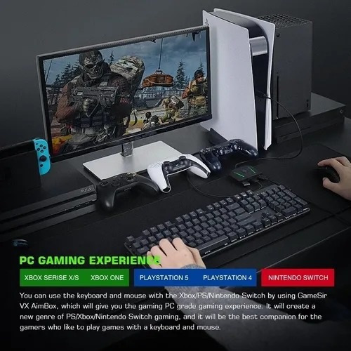 - Adaptador Gamesir Vx Aimbox For Controlador De Teclado