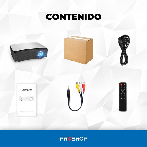 Imagen 10 de 10 de Proyector Led Potente Full Hd 4k Hdmi Vga Usb Wifi Android !