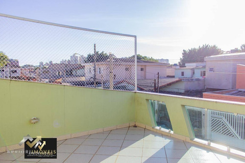 Imagem 21 de 30 de Sobrado Com 3 Dormitórios Para Alugar, 170 M² Por R$ 5.000/mês - Vila São João - Santo André/sp - So1303