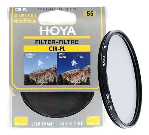 Filtro Hoya Circular Polarizador Slim 55mm