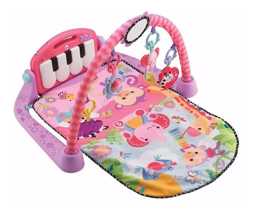 Gimnasio Piano Pataditas Rosa Fisher Price