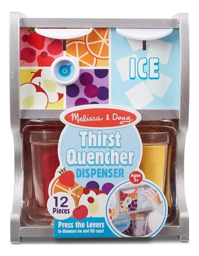 Melissa & Doug Dispensador De Bebidas De Madera