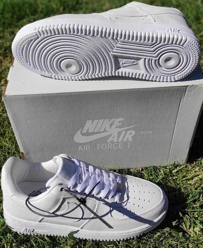 Tenis Nike Air Force 1 '07 Premium Blanco Talla: 22cm (mx)