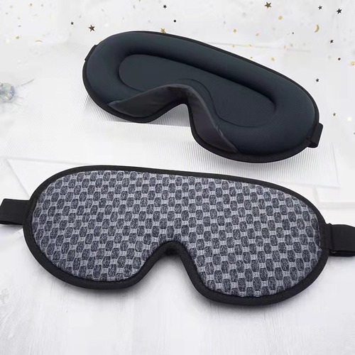 Nueva Máscara Para Dormir 3d, Luz Negra Transpirable Tridime