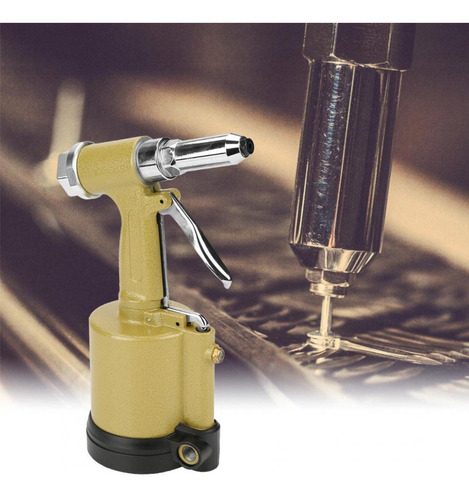 Imagen 7 de 10 de Kit De Remachadora Neumática Para Pistola De Aire Industrial