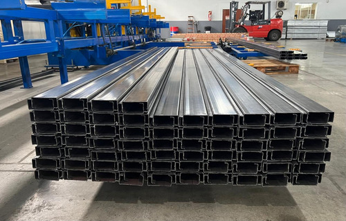 Perfil C Chapa Galvanizada 80 X 40 X 15 X 1.6 Mm Largo 6m