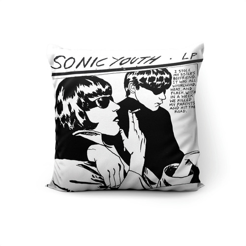 Cojín Sonic Youth: Goo 45x45cm Vudú Love 