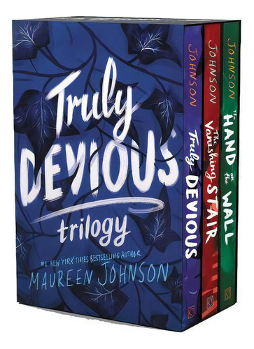 Truly Devious 3-book Box Set : Truly Devious, Vanishing Stair, And Hand On The Wall, De Maureen Johnson. Editorial Harpercollins Publishers Inc, Tapa Blanda En Inglés