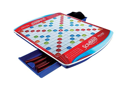 Hasbro Scrabble Deluxe Edition Juego De Mesa, 8 Años En Adel