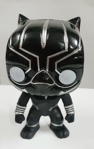 Muñeco Tipo Funkopop Black Panther Hombre Araña Hull