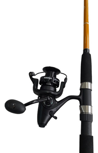 Combo Equipo Pesca 1/2 Lance Lerc Force Filling 2.40+obseq