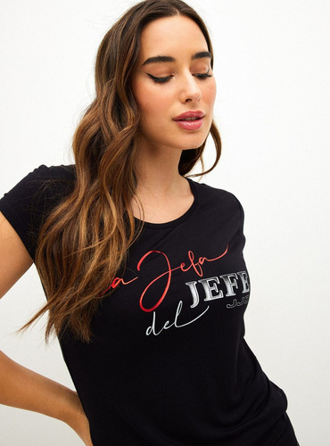 Polera Mujer J.j.o Frontal Print