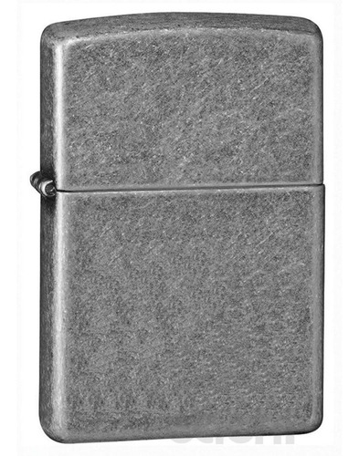 Imagen 3 de 5 de Encendedor Zippo Regular Classic Antique Silver Plate 121fb