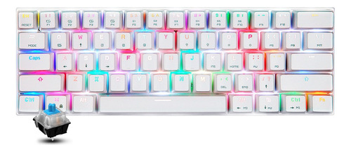 Motospeed Ck62 61 Teclas Rgb Teclado Mecánico Interruptor A