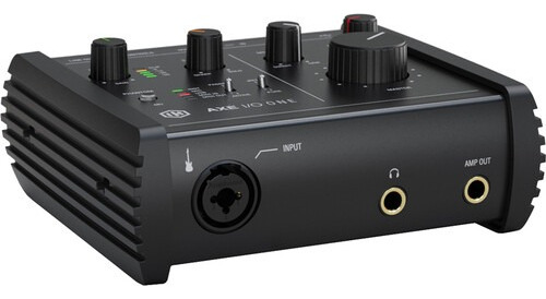 Interfaz De Audio Ik Multimedia Axe I/o One Color Negro