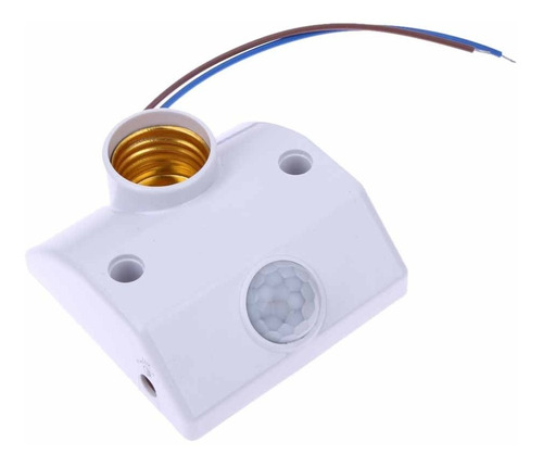Socket E27 Interruptor Automatico Infrarrojo Sensor Foco Luz