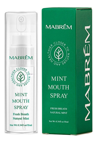 Spray Bucal De Menta: Refresca El Aliento (10 Ml)