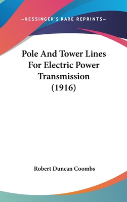 Libro Pole And Tower Lines For Electric Power Transmissio...