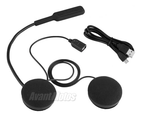 Auricular Para Casco Moto C/ Microfono Bluetooth Avant Motos