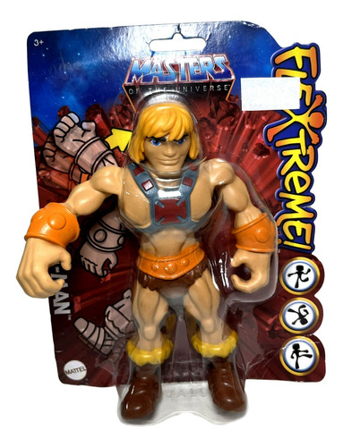 Boneco He-man Masters Of The Universe Flextreme 18 Cm Mattel