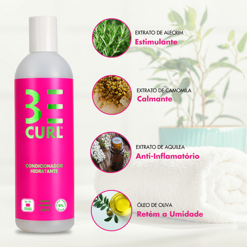 Kit Sh Lowpoo + Cr Pentear Styling Cr Vegano Cachos Be Curl