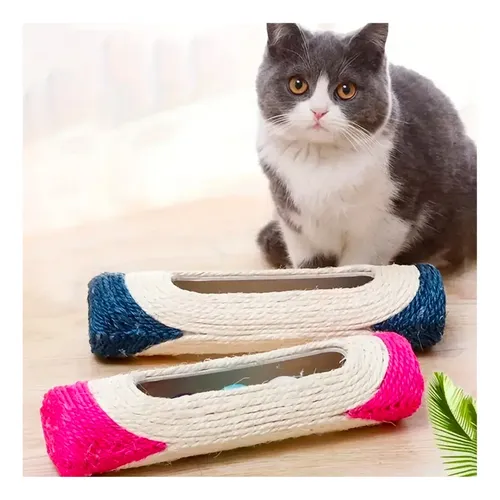 Juguete Rascador Con Tres Pelotas Gatos Cilindro