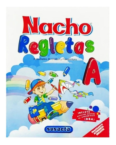 Cartilla Nacho Regletas (a) Actividades Grafias X1 Und