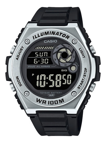 Reloj Casio Core Pila De 10 Años Mwd-100h-1b