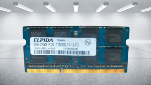 Memoria Ram Laptop 8gb Ddr3 Elpida Ebj81ug8efu0-gn-f