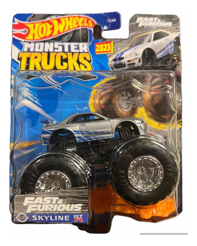 Hotwheels Monstertruck - Rápidos Y Furiosos - Nissan Skyline
