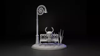 Hollow Knight Diorama- Arte Plastico
