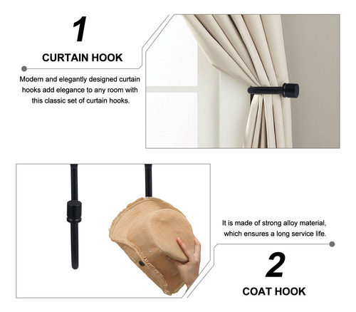 Gancho De Pared Para Cortinas De Ventana