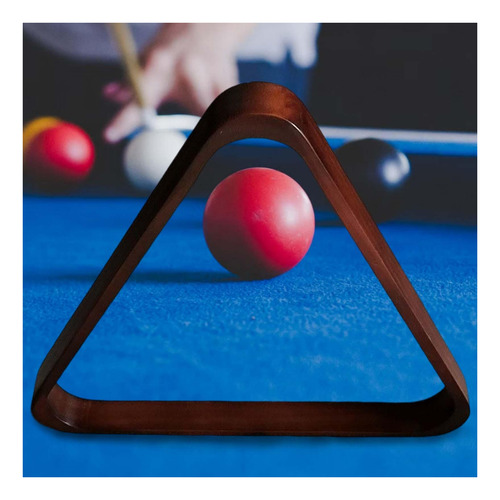 Estante Triangular De Billar De Madera, Accesorios,