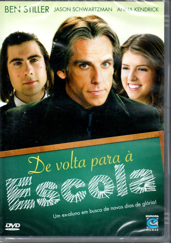 Dvd - De Volta Para À Escola - Ben Stiller - Lacrado