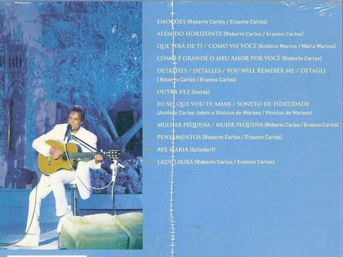 Cd Roberto Carlos - Em Jerusalem Vol 01 - Sony Music