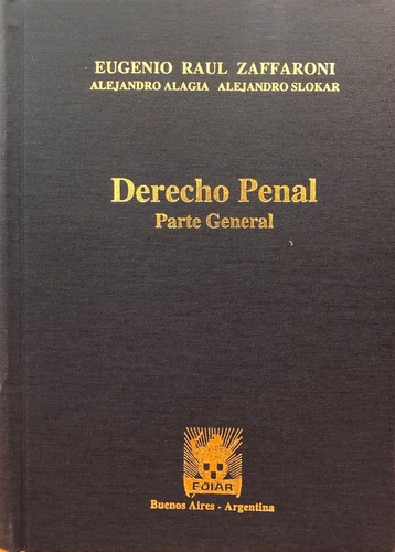 Derecho Penal Parte General Zaffaroni