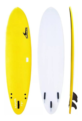 Tabla Surf Softboards Pipeline 7'5 Brasil C/leash 