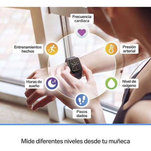 Smartwatch Steren Smart 200 Negro Bluetooth Pantalla Táctil