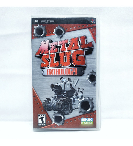 Metal Slug Anthology Psp Físico Completo Con Manual