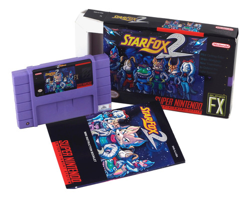 Starfox 2 Super Nintendo Snes Completo