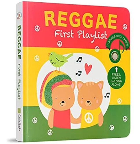 Cali's Books Reggae. Prensa De Libros De Sonido Para Bebés 