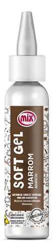 Corante Alimentício Soft Gel Marrom Chocolate 60g - Mix